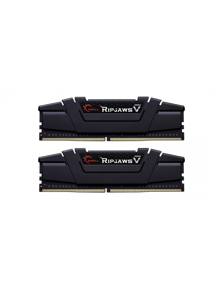 RAM памет G.SKILL 32GB(2x16GB) DDR4 PC4-28800 3600MHz CL18 Ripjaws V Black - F4-3600C18D-32GVK