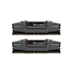 RAM памет G.SKILL 16GB(2x8GB) DDR4 3200MHz CL16 Ripjaws V Dark Gray - F4-3200C16D-16GVGB