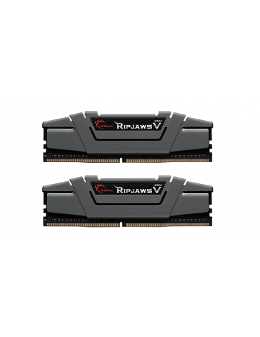 RAM памет G.SKILL 16GB(2x8GB) DDR4 3200MHz CL16 Ripjaws V Dark Gray - F4-3200C16D-16GVGB