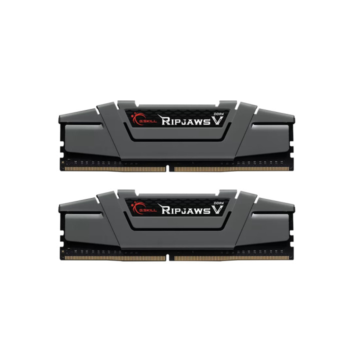 RAM памет G.SKILL 16GB(2x8GB) DDR4 3200MHz CL16 Ripjaws V Dark Gray - F4-3200C16D-16GVGB
