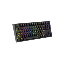 Механична геймърска клавиатура Genesis Thor 404 TKL Black RGB Backlight US Layout Yellow Switch - NKG-2069