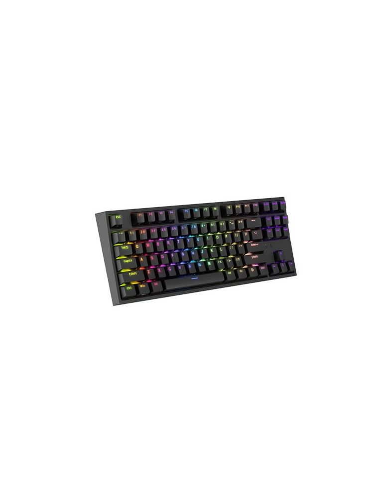Механична геймърска клавиатура Genesis Thor 404 TKL Black RGB Backlight US Layout Yellow Switch - NKG-2069