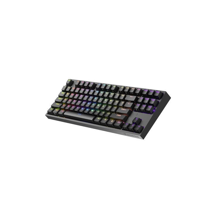 Механична геймърска клавиатура Genesis Thor 404 TKL Black RGB Backlight US Layout Yellow Switch - NKG-2069