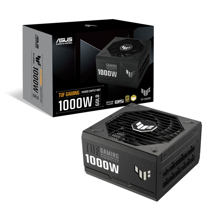Захранване Asus TUF Gaming 1000W, 80  Gold PCIe 5.0, Fully Modular - TUF-GAMING-1000G