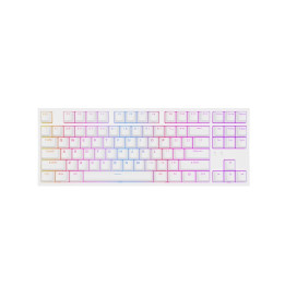 Механична геймърска клавиатура Genesis Thor 404 TKL White RGB Backlight US Layout Brown Switch - NKG-2072
