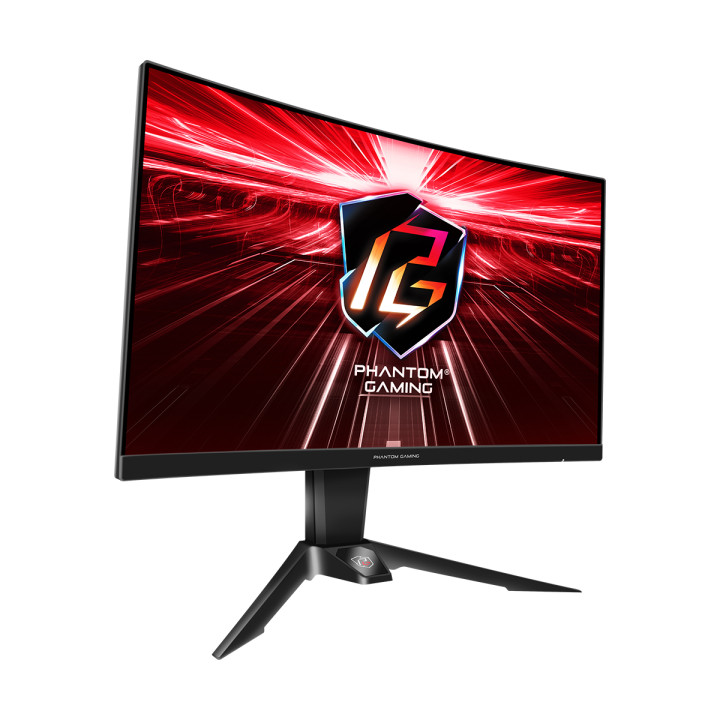 Монитор AsRock PG27Q15R2A 27" QHD (2560X1440) 1500R VA, 165Hz, 1ms , 87% DCI-P3 , 2xHDMI, 1xDP, WiFi Antena, Freesync
