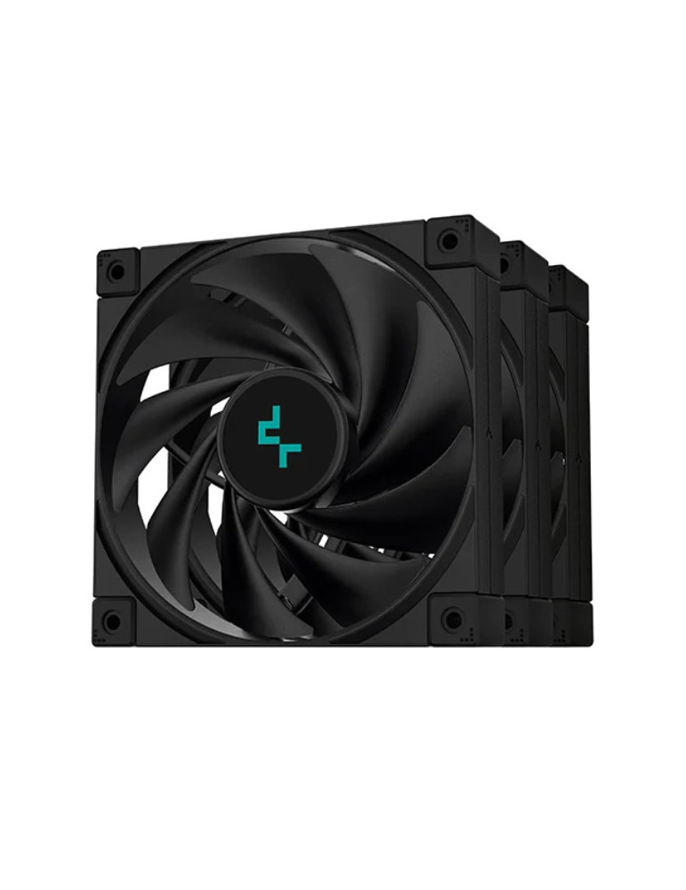 Комплект вентилатори DeepCool FK120 3 IN 1, 120mm, до 1850rpm - R-FK120-BKNPF3-G-1