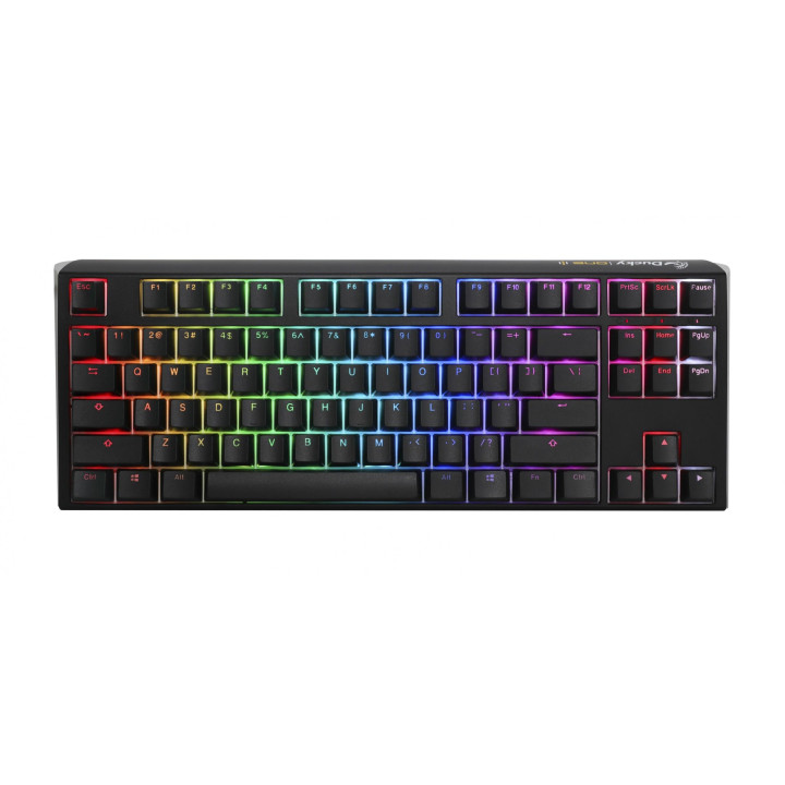 Геймърскa механична клавиатура Ducky One 3 Classic TKL Hotswap Cherry MX Silver, RGB, PBT Keycaps - DKON2187ST-PUSPDCLAWSC1