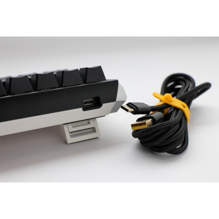 Геймърскa механична клавиатура Ducky One 3 Classic SF 65%, Hotswap Cherry MX Black, RGB, PBT Keycaps - DKON2167ST-AUSPDCLAWSC1