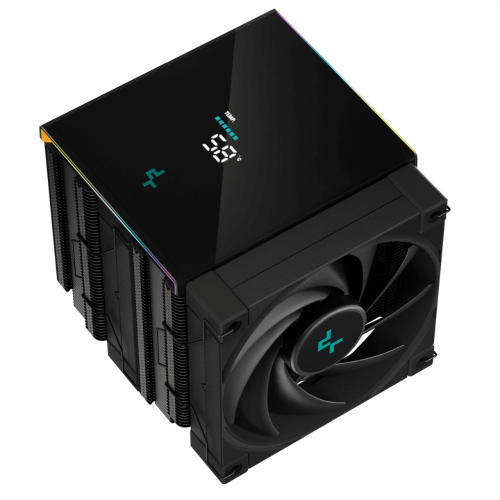 Охладител за процесор DeepCool AK620 Digital, LGA 1700/AM5 - R-AK620-BKADMN-G