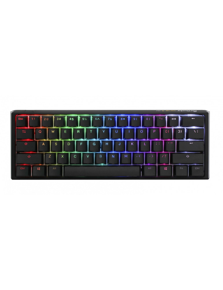 Геймърскa механична клавиатура Ducky One 3 Classic Mini 60% Hotswap Cherry MX Brown, RGB, PBT Keycaps - DKON2161ST-BUSPDCLAWSC1