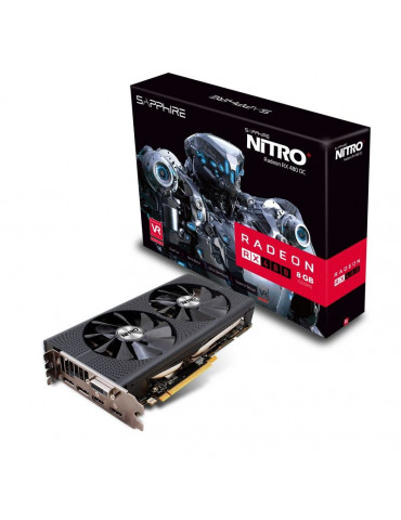 Видео карта Sapphire NITRO AMD Radeon RX480 8GB GDDR5