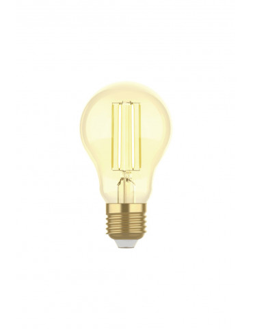 Смарт крушка Woox Light R5137 WiFi Smart Filament LED Bulb E27, Type A60, Amber, Warm and Cool White, 4.9W/50W, 470 lm