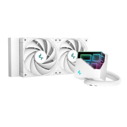 Водно охлаждане за процесор DeepCool LT520 WH, LGA 1700/AM5 - R-LT520-WHAMNF-G-1