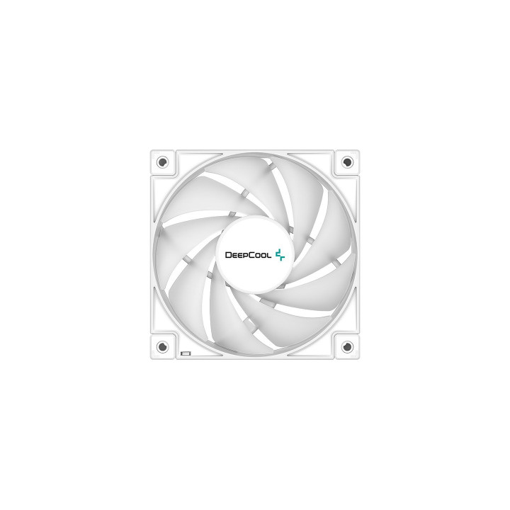 Комплект вентилатори DeepCool 3-in-1 - FC120 White, Addressable RGB - R-FC120-WHAMN3-G-1