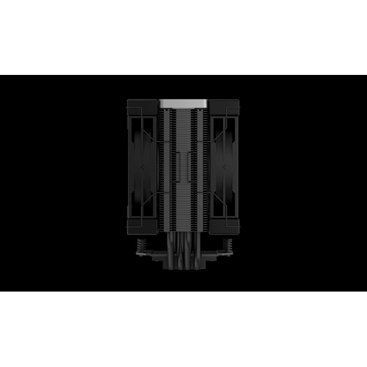 Охладител за процесор DeepCool AK400 Zero Dark Plus, Dual-Fan, LGA1700/AM5 - R-AK400-BKNNMD-G-1
