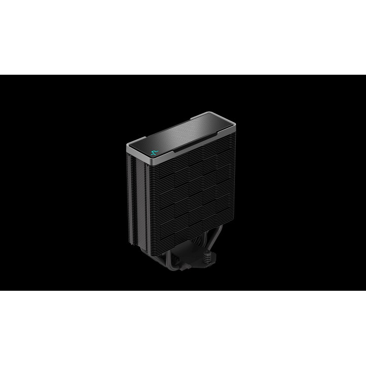 Охладител за процесор DeepCool AK400 Zero Dark Plus, Dual-Fan, LGA1700/AM5 - R-AK400-BKNNMD-G-1