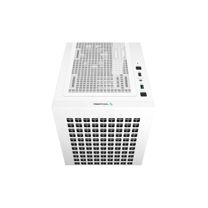 Кутия за компютър DeepCool CH370 WH mATX - R-CH370-WHNAM1-G-1