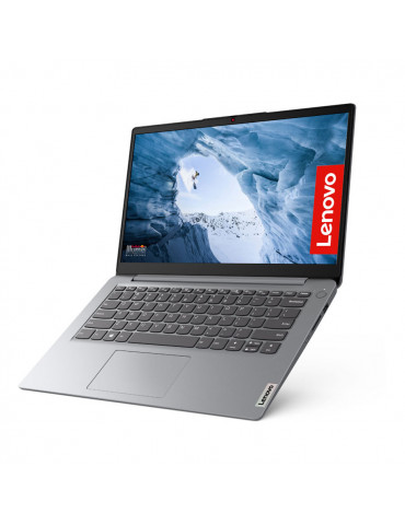 Лаптоп Lenovo IdeaPad IP1 15IJLZ, Intel Celeron N4500, 15.60'' FHD TN 220nits AG, 4GB RAM, 256GB SSD - 82LX006FBM