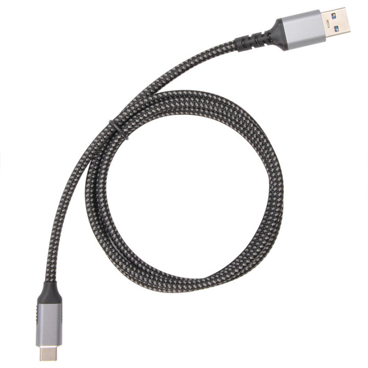Кабел VCom USB 3.2 Gen2 Тype-C / USB AM, 10Gbps, Black - CU401M-1m