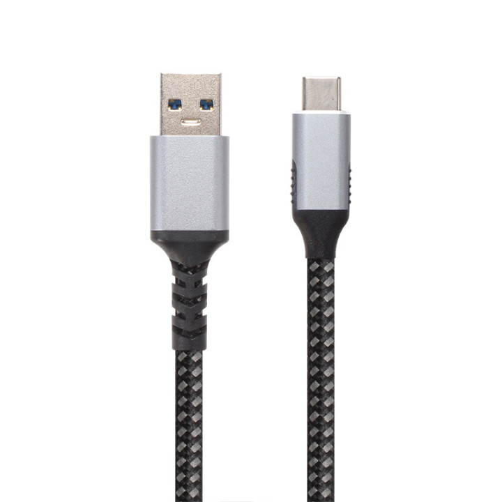 Кабел VCom USB 3.2 Gen2 Тype-C / USB AM, 10Gbps, Black - CU401M-1m
