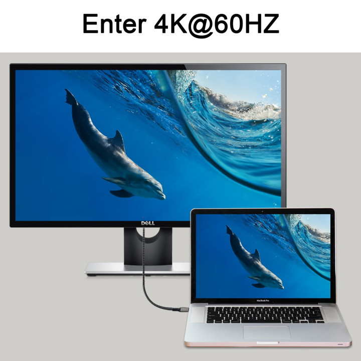 Кабел VCom USB4.0 Type-C/Type-C 20Gbps, 240W - CU521M-2m