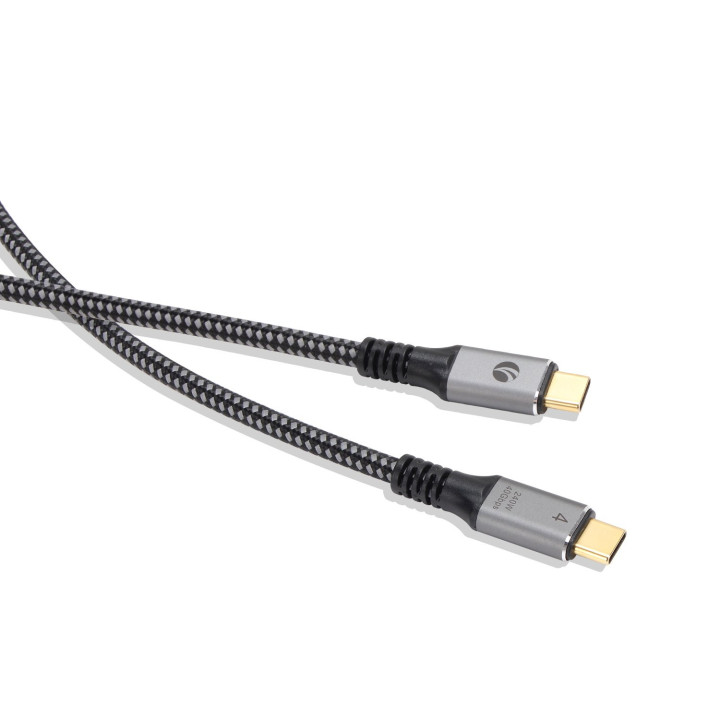 Кабел VCom USB4.0 Type-C/Type-C 40Gbps, 240W - CU541M-1.2m