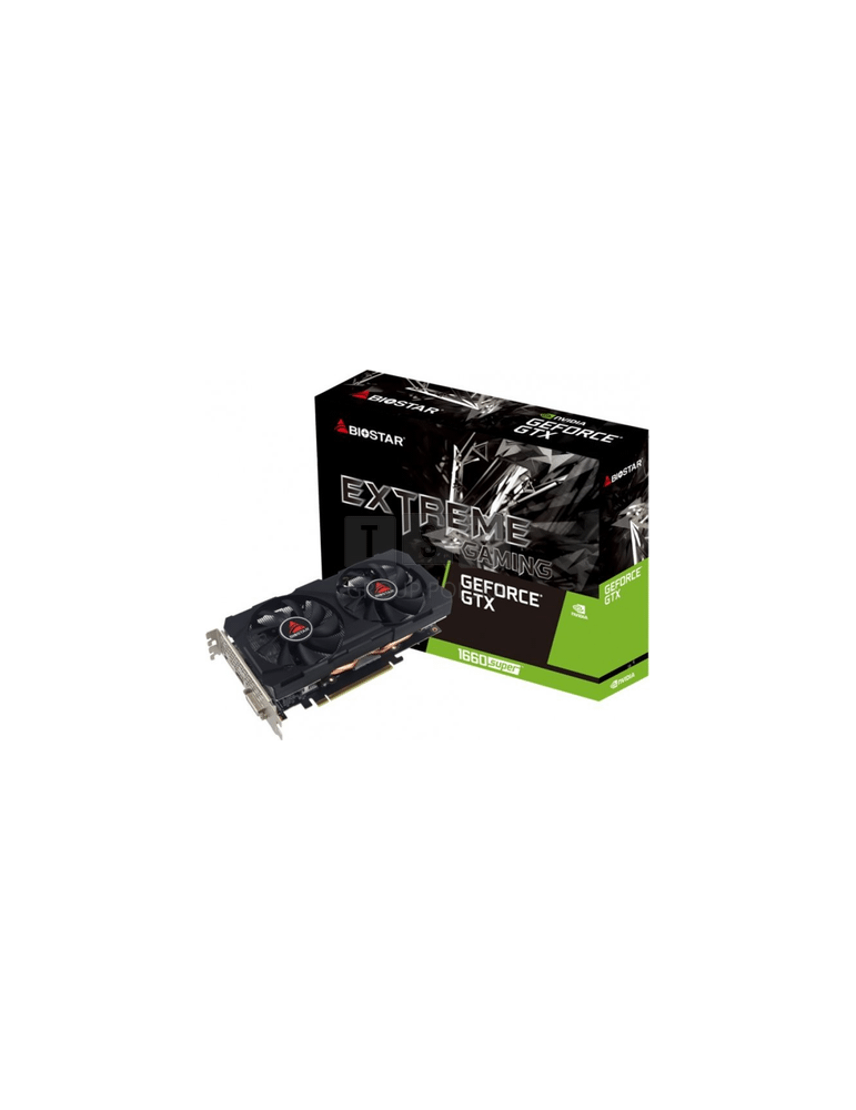 Видео карта BIOSTAR GeForce GTX 1660 SUPER 6GB GDDR6, 192 bit, DVI, DP, HDMI - VN1666SF69