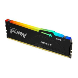 RAM памет Kingston 16GB DDR5 PC5-44800 5600MHz FURY Beast Black CL40 - KF556C36BBEA-16