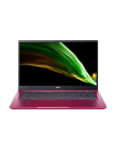 Лаптоп Acer SWIFT SF314-511-3878, Intel i3-1115G4, 14'' FHD IPS LED LCD, 8GB RAM, 512GB SSD, розов - NX.ACSEX.006