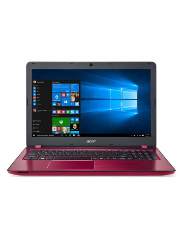 Лаптоп Acer Aspire F5-573G с процесор Intel Core i7-7500U, 8GB RAM, 1TB HDD, NVIDIA GeForce GTX 950, червен