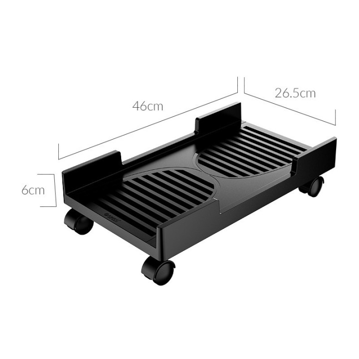 Поставка за компютър  Orico PC Stand, Computer Bracket, Water Restant, Black - CPB3-BK