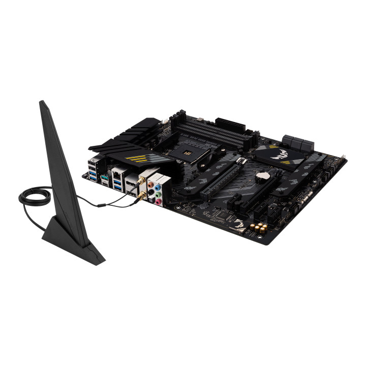 Дънна платка Asus TUF GAMING B550-PLUS WIFI II AM4, 4xDDR4, Aura Sync, PCIe 4.0