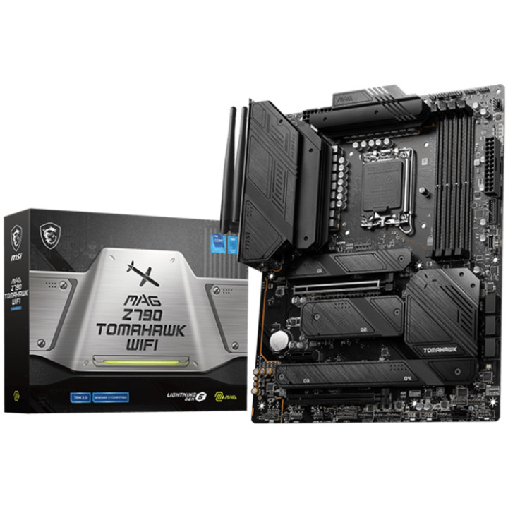 Дънна платка MSI MAG Z790 TOMAHAWK WIFI, ATX, LGALGA 1700, DDR5, 4x M.2 slots