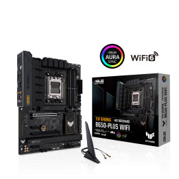 Дънна платка Asus TUF GAMING B650-PLUS WIFI AM5, 4xDDR5 PCIe 4.0