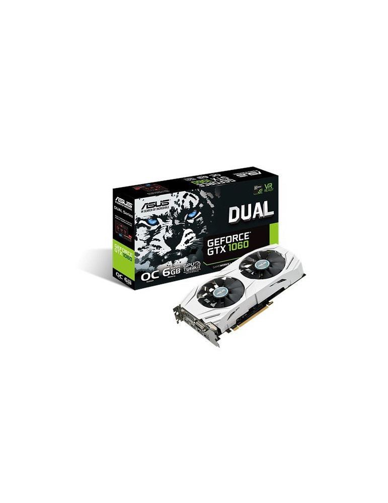 Видео карта Asus Dual GeForce GTX 1060 6GB