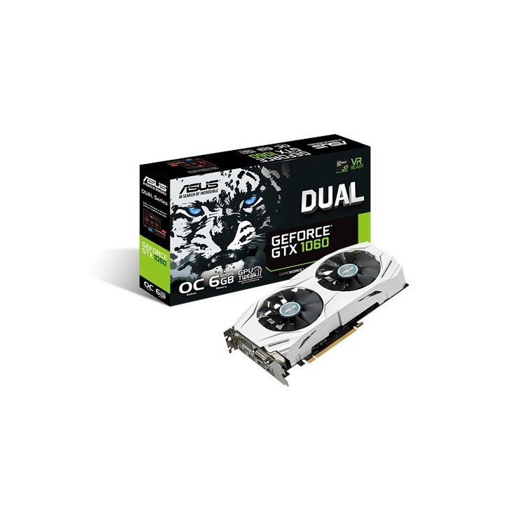 Видео карта Asus Dual GeForce GTX 1060 6GB