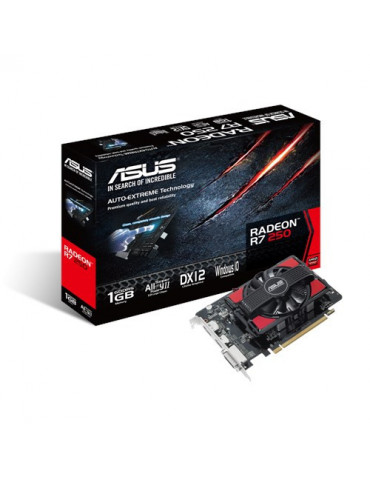 Видео карта Asus AMD Radeon R7 250 1GB