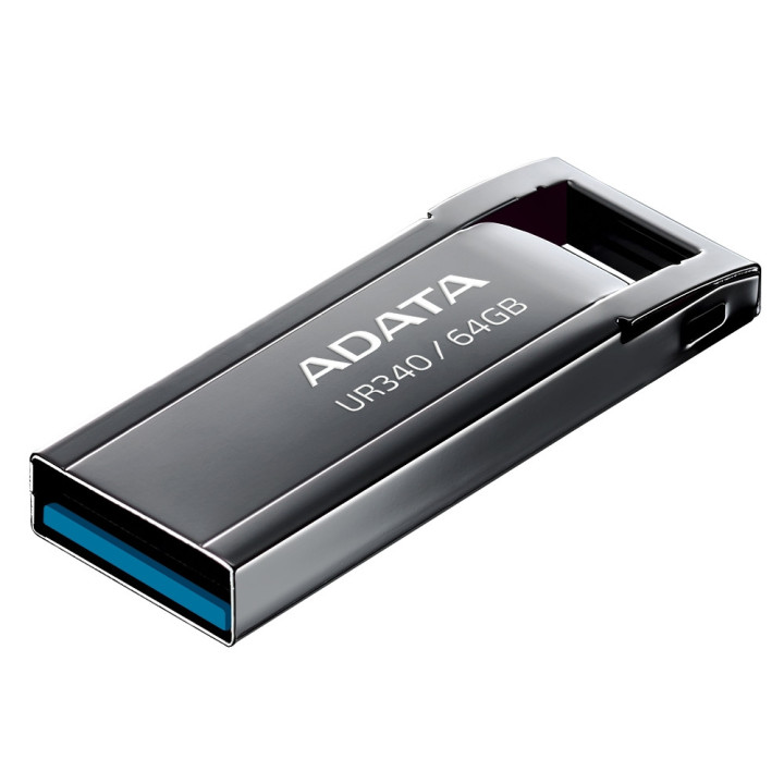 Флаш памет Adata 64GB UR340 USB 3.2 Black - AROY-UR340-64GBK