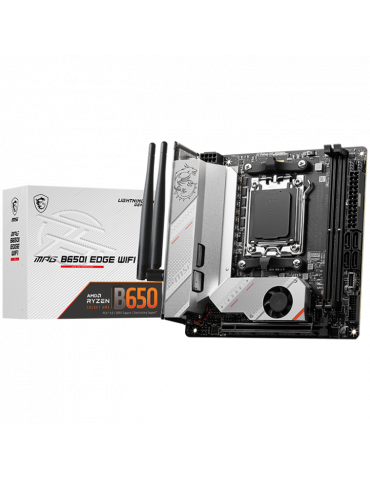Дънна платка MSI MPG B650I EDGE WIFI, m-ITX, AM5, DDR5