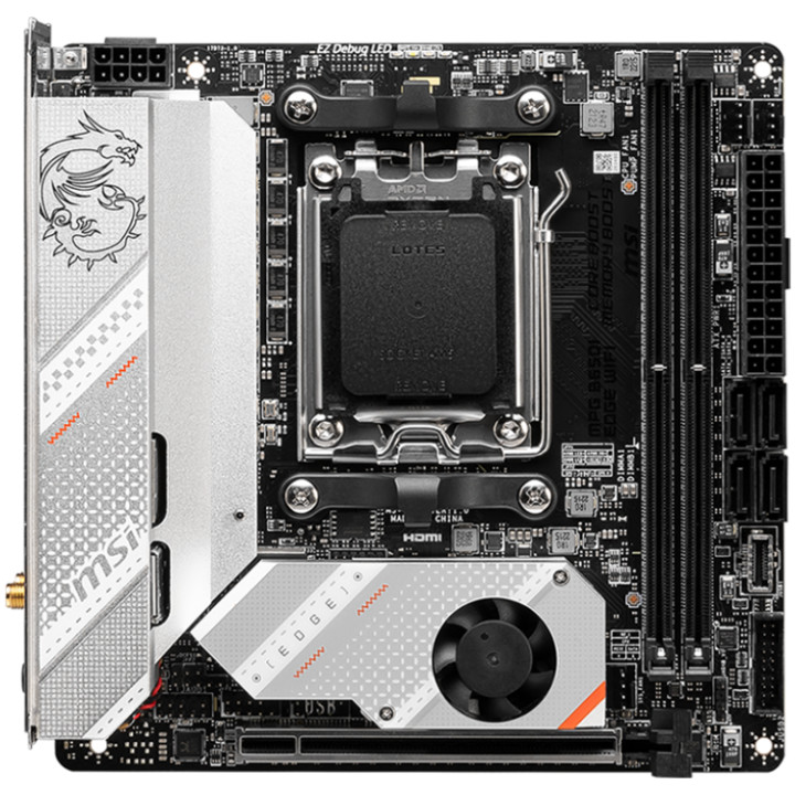 Дънна платка MSI MPG B650I EDGE WIFI, m-ITX, AM5, DDR5
