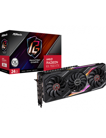 Видео карта AsRock AMD RADEON RX 7900 XTX Phantom Gaming OC 24GB GDDR6