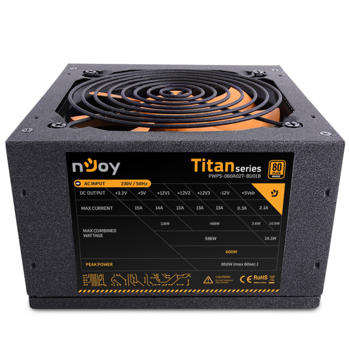 Захранване 600W nJoy Titan 600