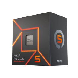 Процесор AMD RYZEN 5 7600 6-Core 3.8 GHz, 5.1 GHz Turbo, 32MB, 65W, AM5, BOX - 100-100001015BOX