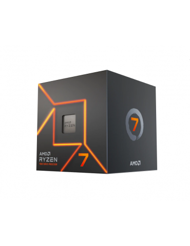 Процесор AMD RYZEN 7 7700 8-Core 3.8 GHz, 5.3 GHz Turbo, 32MB, 65W, AM5, BOX -  100-100000592BOX