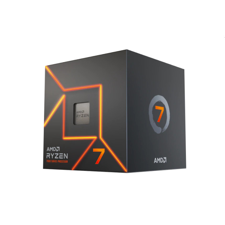 Процесор AMD RYZEN 7 7700 8-Core 3.8 GHz, 5.3 GHz Turbo, 32MB, 65W, AM5, BOX -  100-100000592BOX