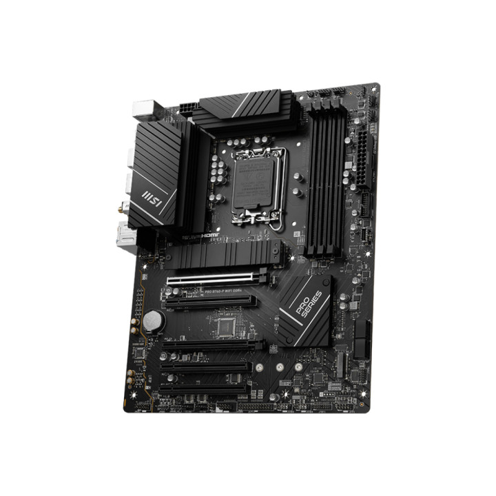 Дънна платка MSI PRO B760-P WIFI DDR4, LGA1700 - 911-7D98-001