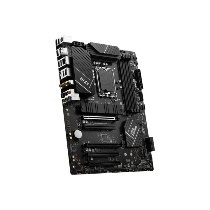 Дънна платка MSI PRO B760-P WIFI DDR4, LGA1700 - 911-7D98-001