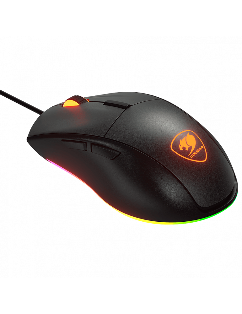 Геймърска мишка COUGAR Minos EX, PAW3309 Optical gaming sensor, RGB Lightning, 6400 DPI - CG3MMEXWOMB0001