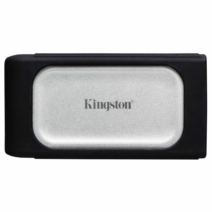 Външен SSD диск Kingston 4TB XS2000, USB 3.2 Gen2 Type-C, Сив - SXS2000/4000G